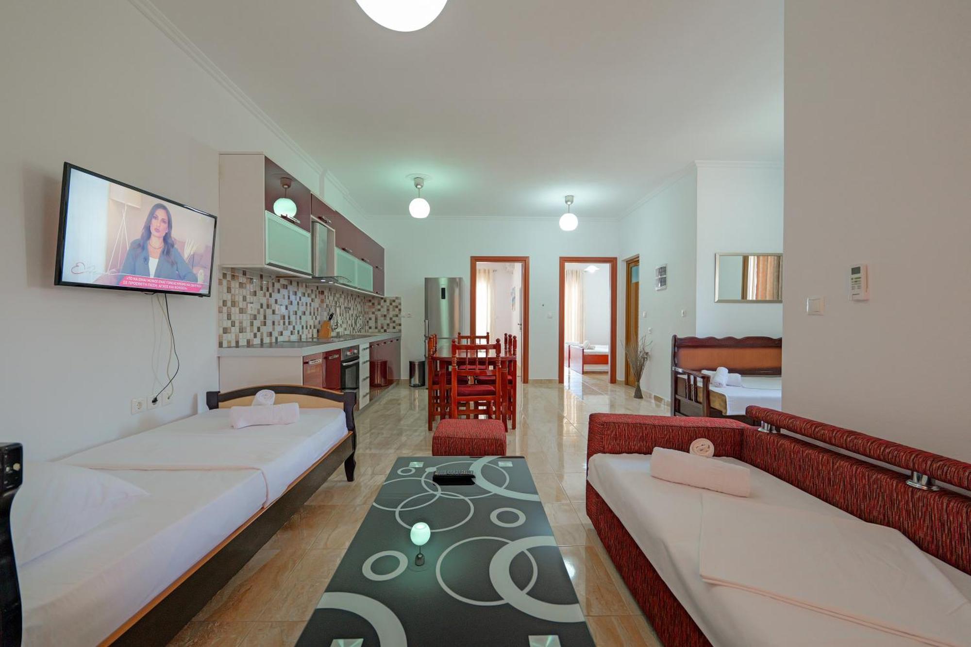 Guest House Moonlight Ksamil Bagian luar foto